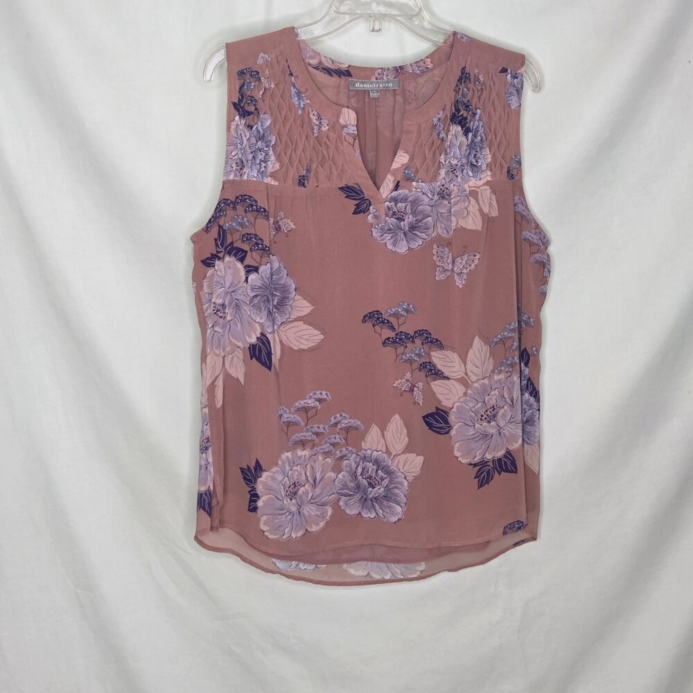 Daniel Rainn, sleeveless blouse, size petite large (PL)